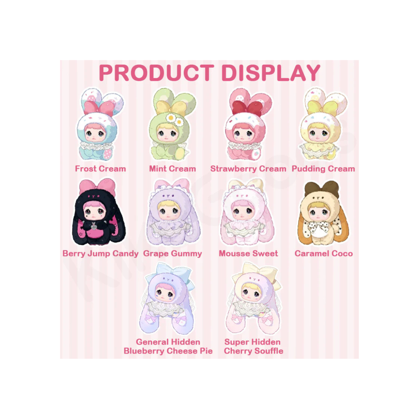 Nommi V8 Sweetheart Bunny Plush Blind Box