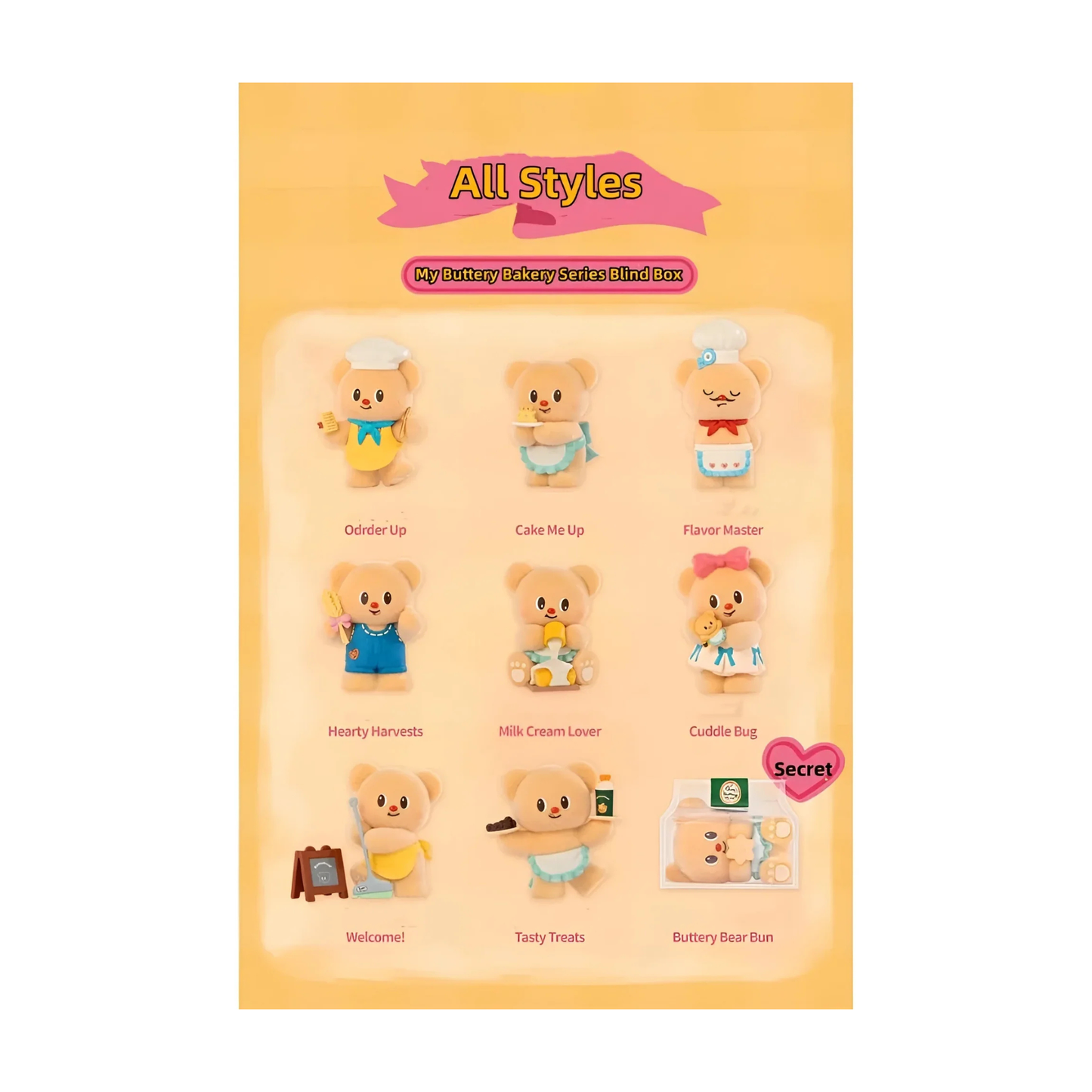 Butterbear My Buttery Bakery Blind Box