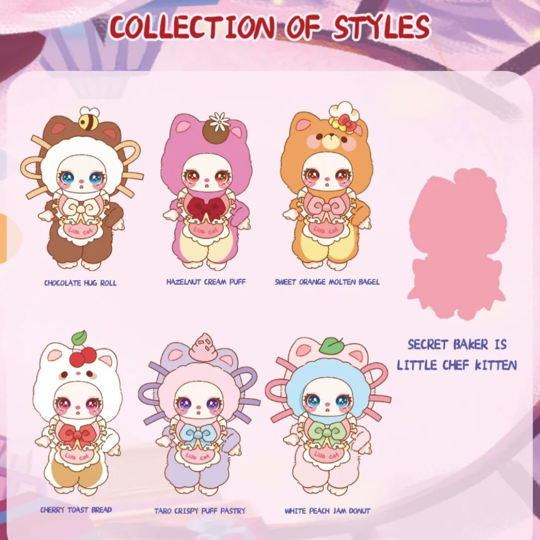 Liila's Chef Kitten Plush Blind Box