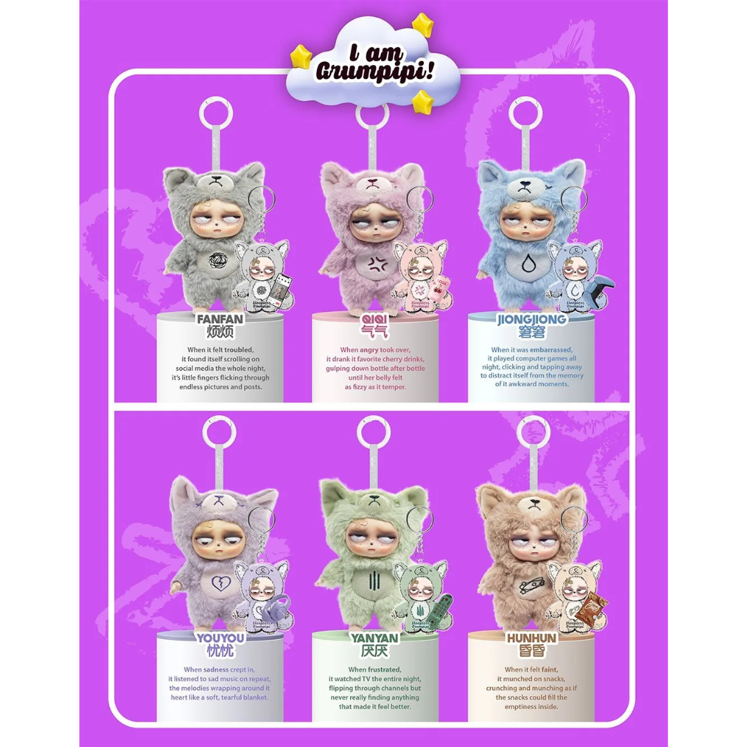 Sleepless Grumpipi Plush Blind Box
