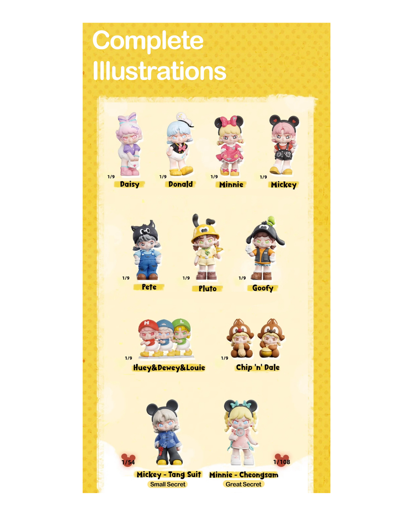 Disney Dora Loves Mickey Vinyl Blind Box