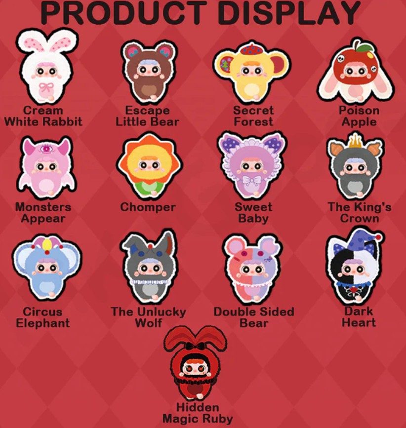 Baby Three Migo Little Troublemaker Plush Blind Box