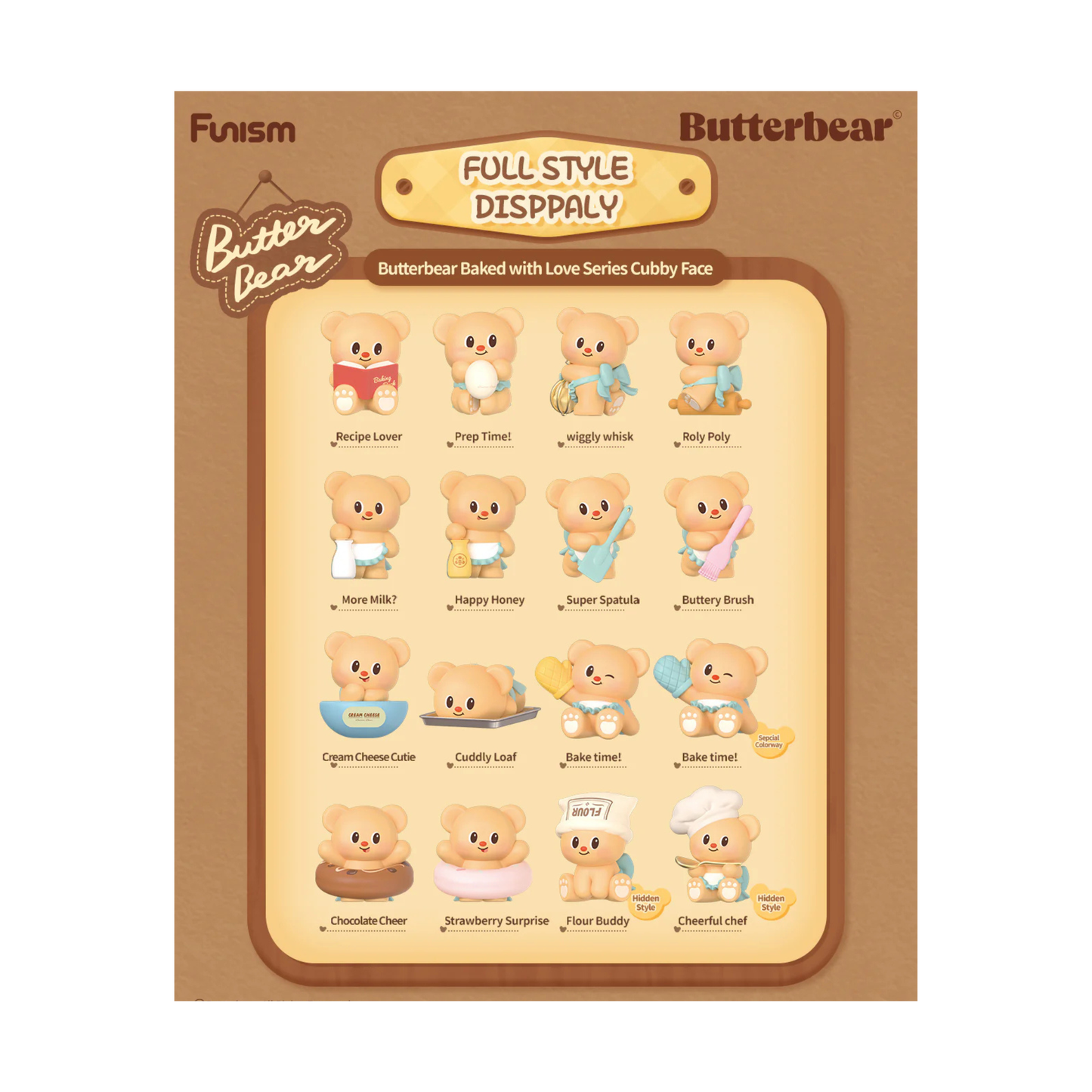 Butterbear Baked with Love Blind Box