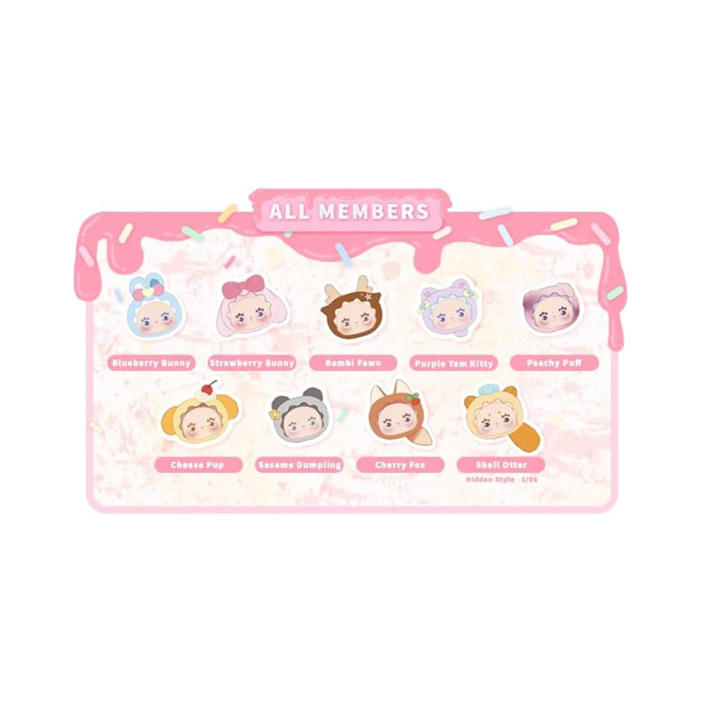 Lovely Emma Fluffy Dumpling Plush Blind Box