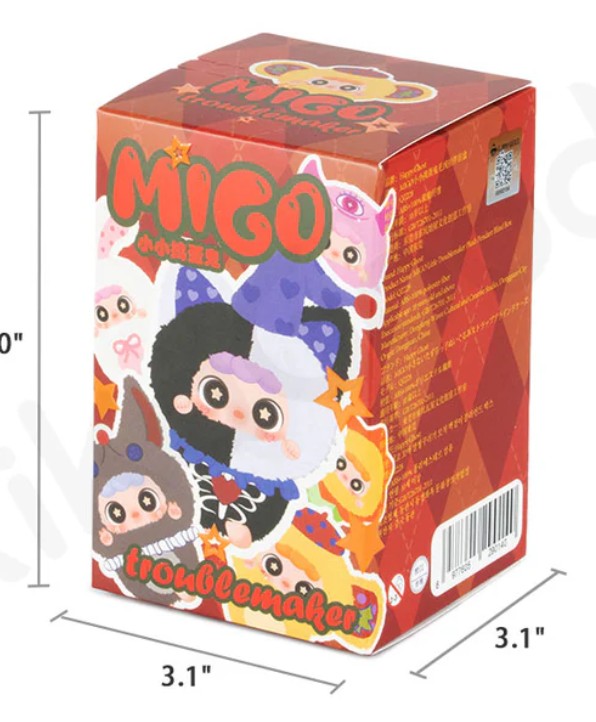Baby Three Migo Little Troublemaker Plush Blind Box